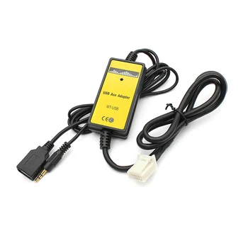Car USB Adapter MP3 Audio Interface SD AUX Data Cable Connect CD Changer for Toyota M8617
Car USB Adapter MP3 Audio Interface SD AUX Data Cable Connect CD Changer for Toyota M8617