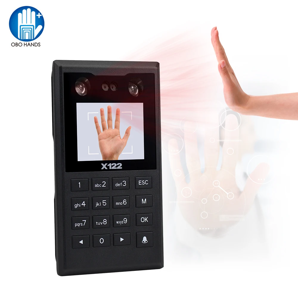 OBO TCP/IP Intelligent Fingerprint Face Access Control Keypad Biometrics Password Palm Print Recognition Time Attendance Machine
OBO TCP/IP Intelligent Fingerprint Face Access Control Keypad Biometrics Password Palm Print Recognition Time Attendance Machine