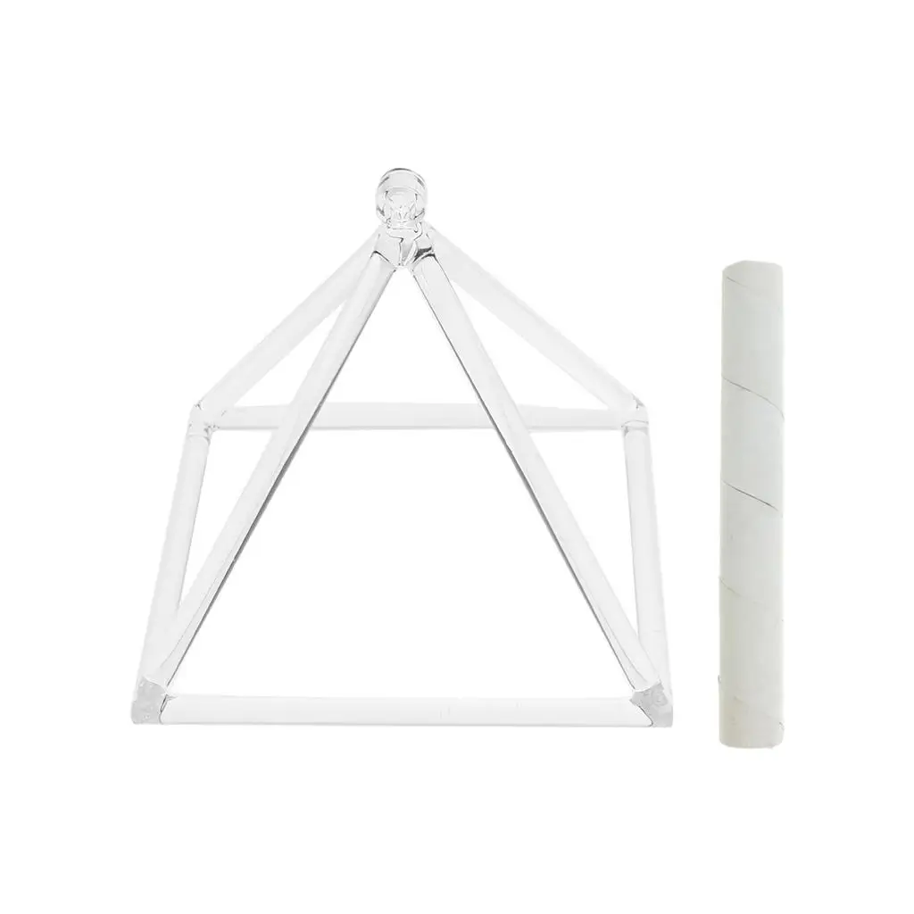 9'' Quartz Crystal Singing Pyramid F Note with Suede Mallet Striker for Meditation
9'' Quartz Crystal Singing Pyramid F Note with Suede Mallet Striker for Meditation