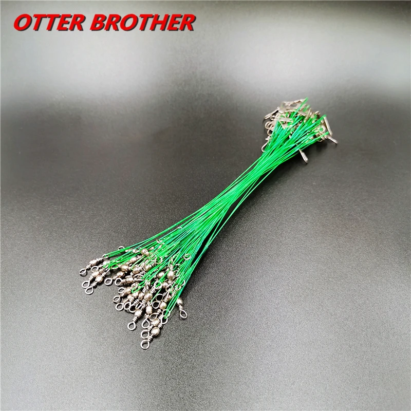 5pcs 15/20/25/30cm Stainless Steel Wire Leader Fishing Leash With Swivel Anti-bite Line Leadcore Fishing Accessory 3 Colors Wire
5pcs 15/20/25/30cm Stainless Steel Wire Leader Fishing Leash With Swivel Anti-bite Line Leadcore Fishing Accessory 3 Colors Wire