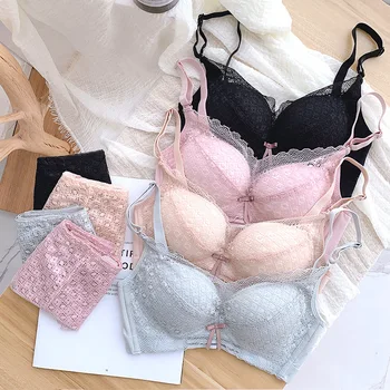 2020 New Style Bra Set Japanese-style GIRL'S Non-Steel Ring Seemless Small Bust Gathering Adjustable Seamless Bra Thick-
2020 New Style Bra Set Japanese-style GIRL'S Non-Steel Ring Seemless Small Bust Gathering Adjustable Seamless Bra Thick-