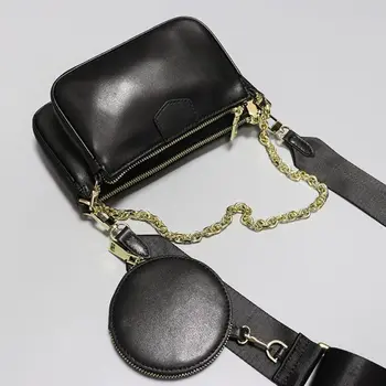 Women Leather Handbag Shoulder Crossbody Bag with Mini Pocket Tote Satchel Purse 517D
Women Leather Handbag Shoulder Crossbody Bag with Mini Pocket Tote Satchel Purse 517D