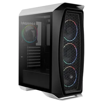 Aerocool AEROONEECLISPE, Box PC micro atx, side window, 4 fans, White
Aerocool AEROONEECLISPE, Box PC micro atx, side window, 4 fans, White
