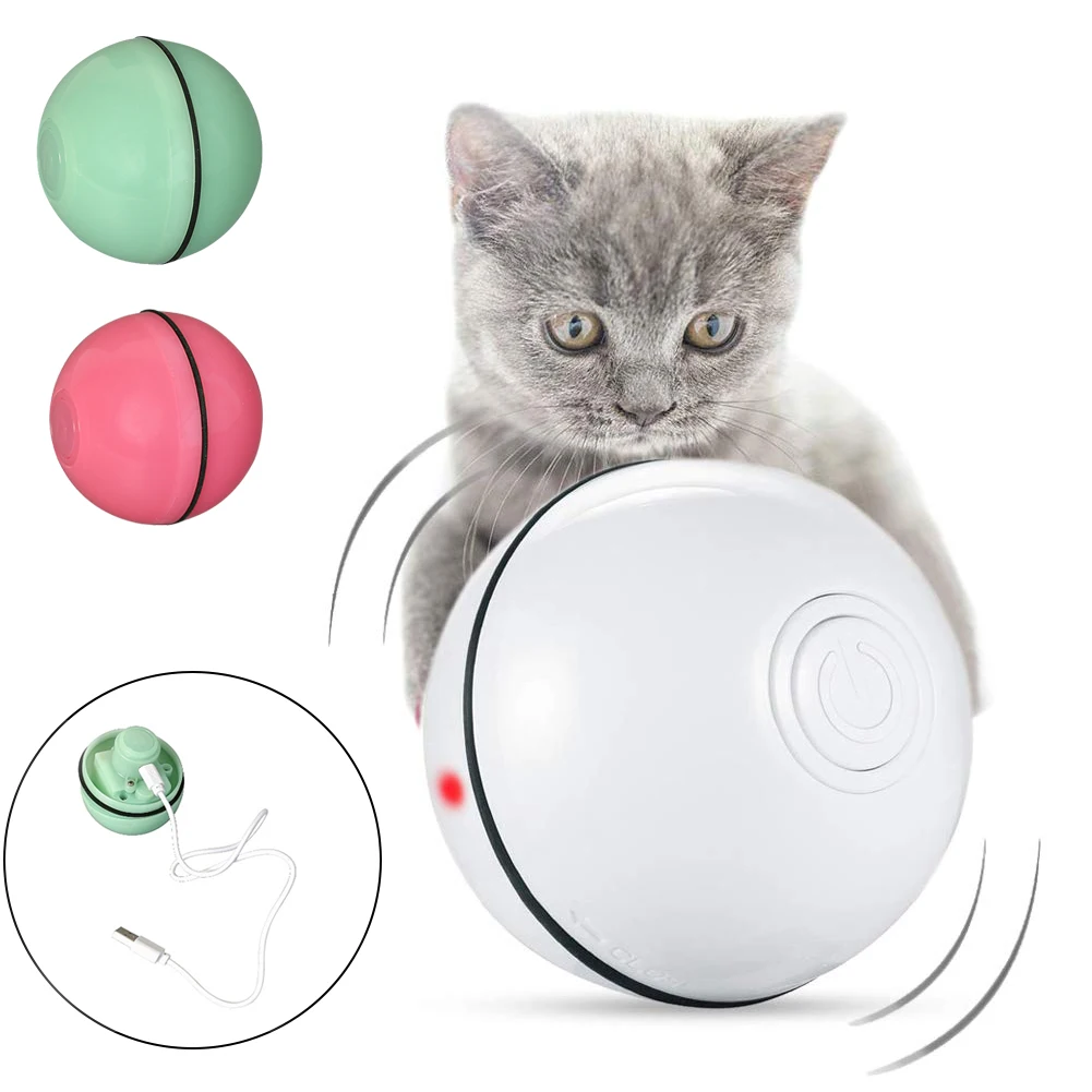 2019 Smart Interactive Cat Play and Toys Ball Usb Rechargeable LED Light Motion Activated Automatic Rotating Electronic Pet Toy
2019 Smart Interactive Cat Play and Toys Ball Usb Rechargeable LED Light Motion Activated Automatic Rotating Electronic Pet Toy