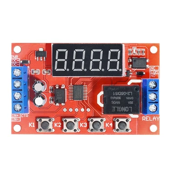 32 Modes Delay Time Relay Module / Pulse Delay Cycle Timing Delay /High Precision Programmable/ Optocoupler Isolation
32 Modes Delay Time Relay Module / Pulse Delay Cycle Timing Delay /High Precision Programmable/ Optocoupler Isolation