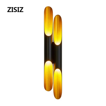 Abajur Wandlamp Designer Post Modern Art Bedroom Bedside LED Wall Lamp Decoration Aluminum Tube Wall Sconce for Living Room
Abajur Wandlamp Designer Post Modern Art Bedroom Bedside LED Wall Lamp Decoration Aluminum Tube Wall Sconce for Living Room
