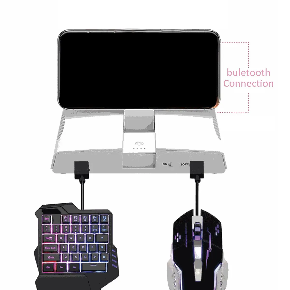 Games Accessories Keyboard Mouse Adapter bluetooth Gaming Joystick Converter Parts Kits For IOS/Android Console Peripherals
Games Accessories Keyboard Mouse Adapter bluetooth Gaming Joystick Converter Parts Kits For IOS/Android Console Peripherals
