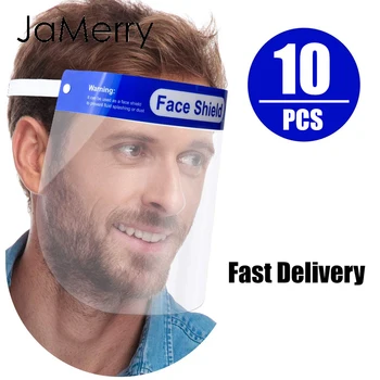JaMerry 10 Pcs Full Protection Mask Anti-droplets Dust-proof Face Shield Protective Cover Transparent Face Eyes Protector 2020
JaMerry 10 Pcs Full Protection Mask Anti-droplets Dust-proof Face Shield Protective Cover Transparent Face Eyes Protector 2020