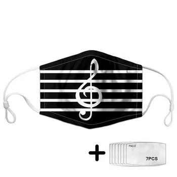 Fashion Black Women PM2.5 Mouth Mask Musical Note Pattern Ladies Breathable Face Mask Causal Girls Anti Dust Masks Reusable 
Fashion Black Women PM2.5 Mouth Mask Musical Note Pattern Ladies Breathable Face Mask Causal Girls Anti Dust Masks Reusable