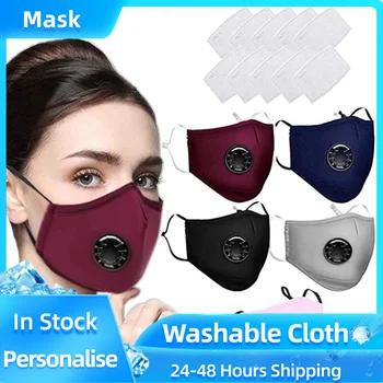 5 Mouth Masks With 10 PCS Filters With Valving Face Mask Washable PM2.5 Suitable For Women And Men Mouth Cover Mascarilla 
5 Mouth Masks With 10 PCS Filters With Valving Face Mask Washable PM2.5 Suitable For Women And Men Mouth Cover Mascarilla