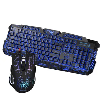 5500DPI Gaming keyboard & Mouse Wired keyboard with backlit keyboard Gamer kit Gaming Mouse Set For PC Laptop Tablet LOL KF
5500DPI Gaming keyboard & Mouse Wired keyboard with backlit keyboard Gamer kit Gaming Mouse Set For PC Laptop Tablet LOL KF