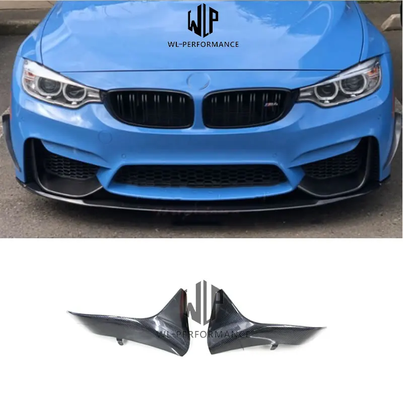 M4 F82 F83 Car Styling High Quality Carbon Fiber Auto Car Front Bumper Aprons Side Splitters For BMW M4 Car Body Kit
M4 F82 F83 Car Styling High Quality Carbon Fiber Auto Car Front Bumper Aprons Side Splitters For BMW M4 Car Body Kit