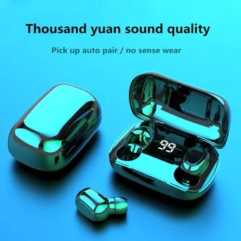 Bluetooth TWS Earphone Wireless Earbuds with Chip 2020 New Running Sports Waterproof Bluetooth Earphone наушники
Bluetooth TWS Earphone Wireless Earbuds with Chip 2020 New Running Sports Waterproof Bluetooth Earphone наушники