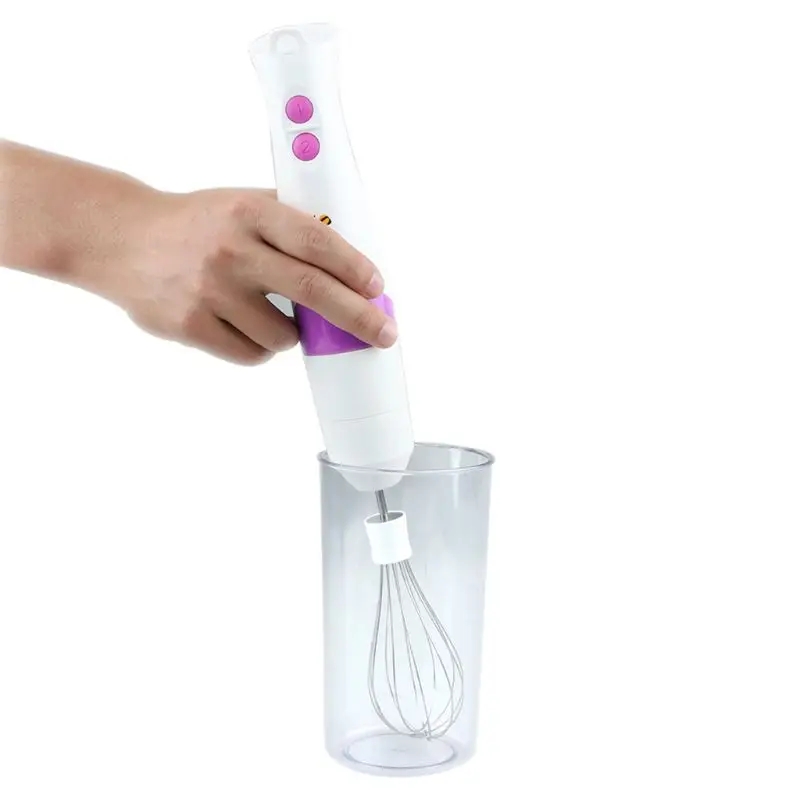 3 in 1 Hand Blender with Electric Blender Rod for Smoothie/Baby Food/ Yogurt BPA-free Dishwasher-safe
3 in 1 Hand Blender with Electric Blender Rod for Smoothie/Baby Food/ Yogurt BPA-free Dishwasher-safe