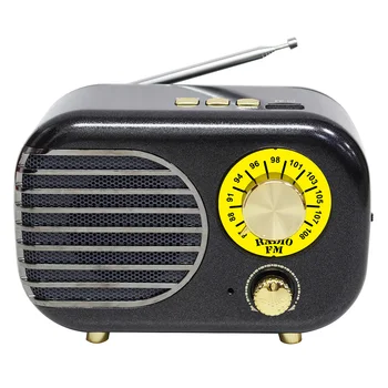 Music Player Audio ABS USB Rechargeable TF Card Aux FM Speaker Portable Retro Gift Mini Bluetooth Radio DC 5V Multifunctional
Music Player Audio ABS USB Rechargeable TF Card Aux FM Speaker Portable Retro Gift Mini Bluetooth Radio DC 5V Multifunctional