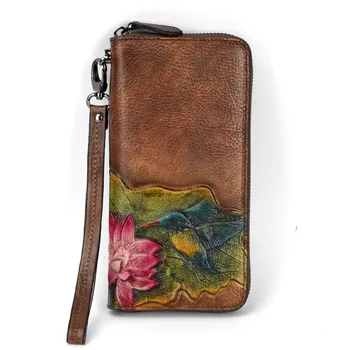 floral womens leather wallets large capacity women wallets genuine leather coin purse long female cow leather purses
floral womens leather wallets large capacity women wallets genuine leather coin purse long female cow leather purses