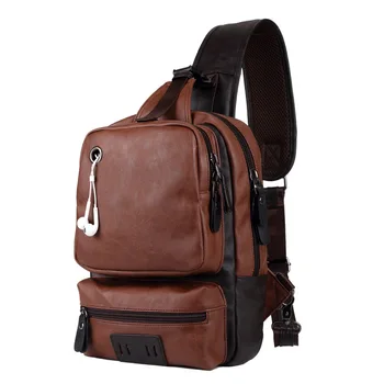 Men's bag 2020 new PU leather solid color street high-capacity trend men's bag casual shoulder Messenger bag outdoor chest bag
Men's bag 2020 new PU leather solid color street high-capacity trend men's bag casual shoulder Messenger bag outdoor chest bag