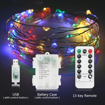 5m 10m LED light strip with USB type or battery type with remote control for party like Christmas decoration
5m 10m LED light strip with USB type or battery type with remote control for party like Christmas decoration