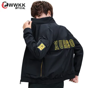 WWKK Men's Street Brand New Fashion Men Standing Collar Long-sleeved Comfortable Jacket Fashion Street Multi-Pocket Male Jackets
WWKK Men's Street Brand New Fashion Men Standing Collar Long-sleeved Comfortable Jacket Fashion Street Multi-Pocket Male Jackets