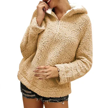 Autumn And Winter MAXIORILL Hoodie худи women sweatshirt толстовки женская Solid Fluffy Drawstring Long Sleeve Sweatershirt #3
Autumn And Winter MAXIORILL Hoodie худи women sweatshirt толстовки женская Solid Fluffy Drawstring Long Sleeve Sweatershirt #3