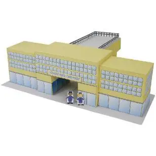 Airport 3D Paper Model Parent-child DIY Building Model Kindergarten Handmade Origami Children's Puzzle Development Paper Toys
Airport 3D Paper Model Parent-child DIY Building Model Kindergarten Handmade Origami Children's Puzzle Development Paper Toys