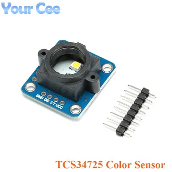 GY-33 TCS34725 Color Sensor Identify Recognition Sensor Module Replace TCS230 TCS3200 Diy Electronic
GY-33 TCS34725 Color Sensor Identify Recognition Sensor Module Replace TCS230 TCS3200 Diy Electronic