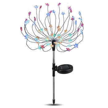 2pcs 90 LED Solar Powered Firework Lights IP44 Waterproof Outdoor Lamp for Landscape Path Lawn Garden Decoration Lights
2pcs 90 LED Solar Powered Firework Lights IP44 Waterproof Outdoor Lamp for Landscape Path Lawn Garden Decoration Lights