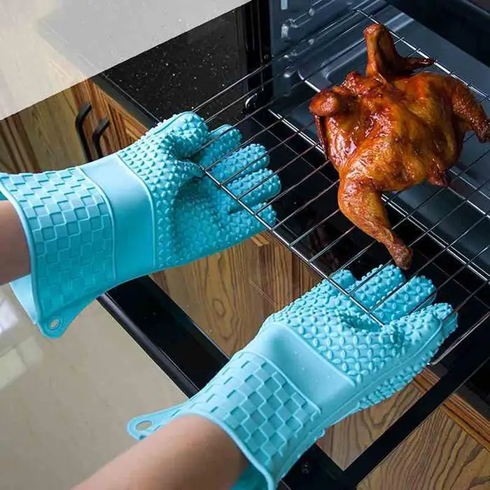 Microwave Oven Mitt Non-slip Silicone Glove Kitchen Cooking BBQ Grill Oven Mitts Heat Resistant Baking Waterproof Washing Glove
Microwave Oven Mitt Non-slip Silicone Glove Kitchen Cooking BBQ Grill Oven Mitts Heat Resistant Baking Waterproof Washing Glove