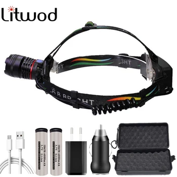Litwod xhp70 head Lamp rechargeable Headlamp 32w Led Bulbs18650 head Lamp head flashlight for hunting Newest
Litwod xhp70 head Lamp rechargeable Headlamp 32w Led Bulbs18650 head Lamp head flashlight for hunting Newest