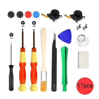 Screwdriver Set Repair Tools Kit 3D Analog Joycon Joystick Thumb Sticks Sensor Replacements For Nintend Switch JoyCon Controller
Screwdriver Set Repair Tools Kit 3D Analog Joycon Joystick Thumb Sticks Sensor Replacements For Nintend Switch JoyCon Controller