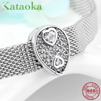 Romantic 925 Sterling Silver Teardrop-shaped luminous CZ clips beads Fit Original reflection Clip Charm Bracelet Jewelry
Romantic 925 Sterling Silver Teardrop-shaped luminous CZ clips beads Fit Original reflection Clip Charm Bracelet Jewelry