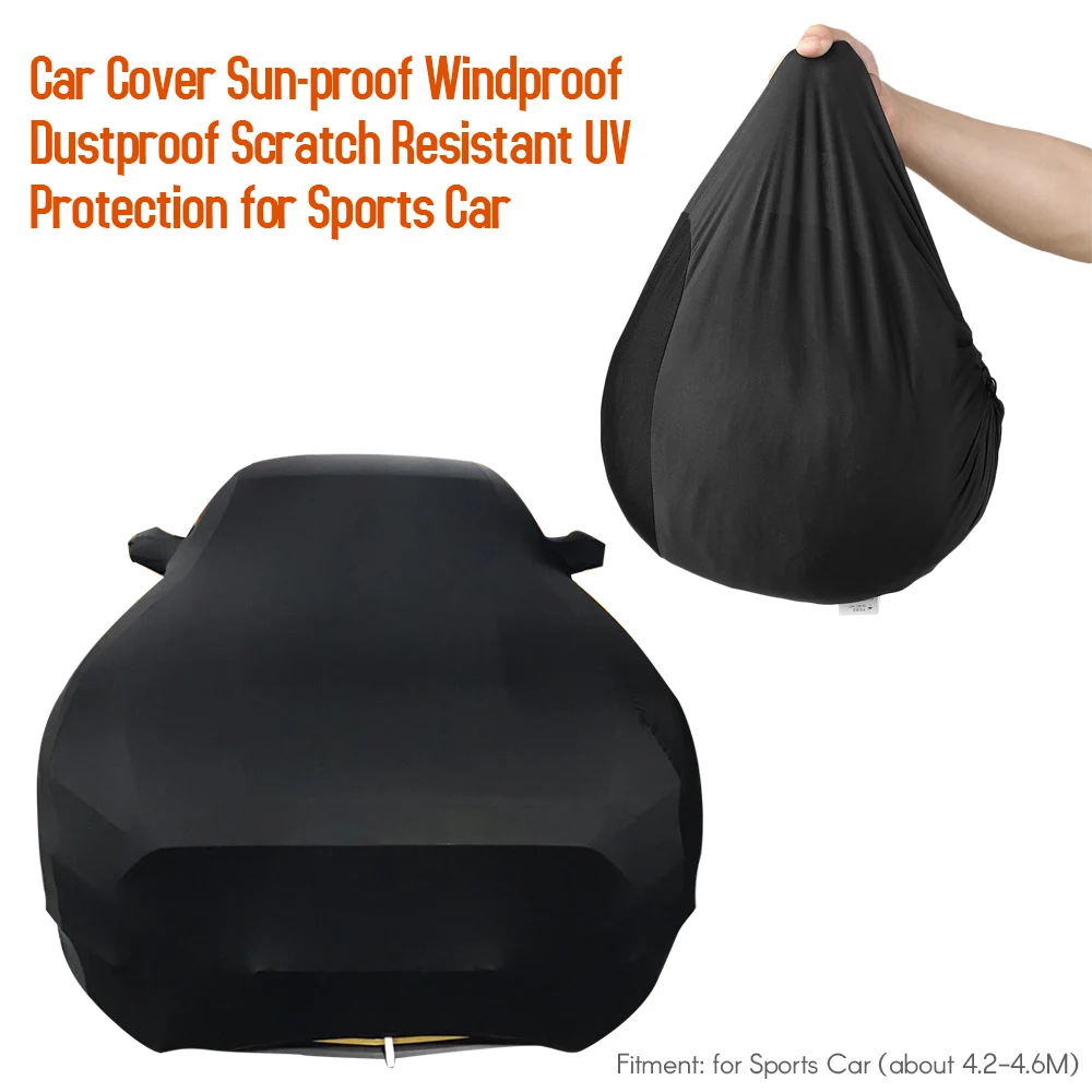 Fine Quality Car Cover Sunproof Windproof Dustproof Scratch Resistant UV Protection for Sports Car Car Styling Auto Accessories
Fine Quality Car Cover Sunproof Windproof Dustproof Scratch Resistant UV Protection for Sports Car Car Styling Auto Accessories