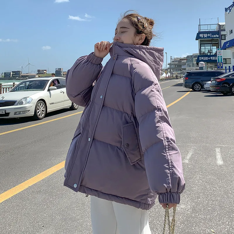 Cotton coat with women's hood Korean release winter new style hong kong harajuku geared bread clothes trend
Cotton coat with women's hood Korean release winter new style hong kong harajuku geared bread clothes trend