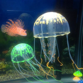 1-5pcs Artificial Aquarium Jellyfish Ornament Decor Glowing Effect Fish Tank Decoration Aquatic Pet Supplies Home Accessories
1-5pcs Artificial Aquarium Jellyfish Ornament Decor Glowing Effect Fish Tank Decoration Aquatic Pet Supplies Home Accessories