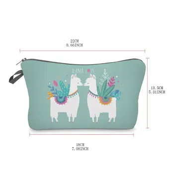 1Set Travel Cosmetic Bag 3D Printing Alpaca Makeup Case Zip Pouch Toiletry Organizer Bag
1Set Travel Cosmetic Bag 3D Printing Alpaca Makeup Case Zip Pouch Toiletry Organizer Bag