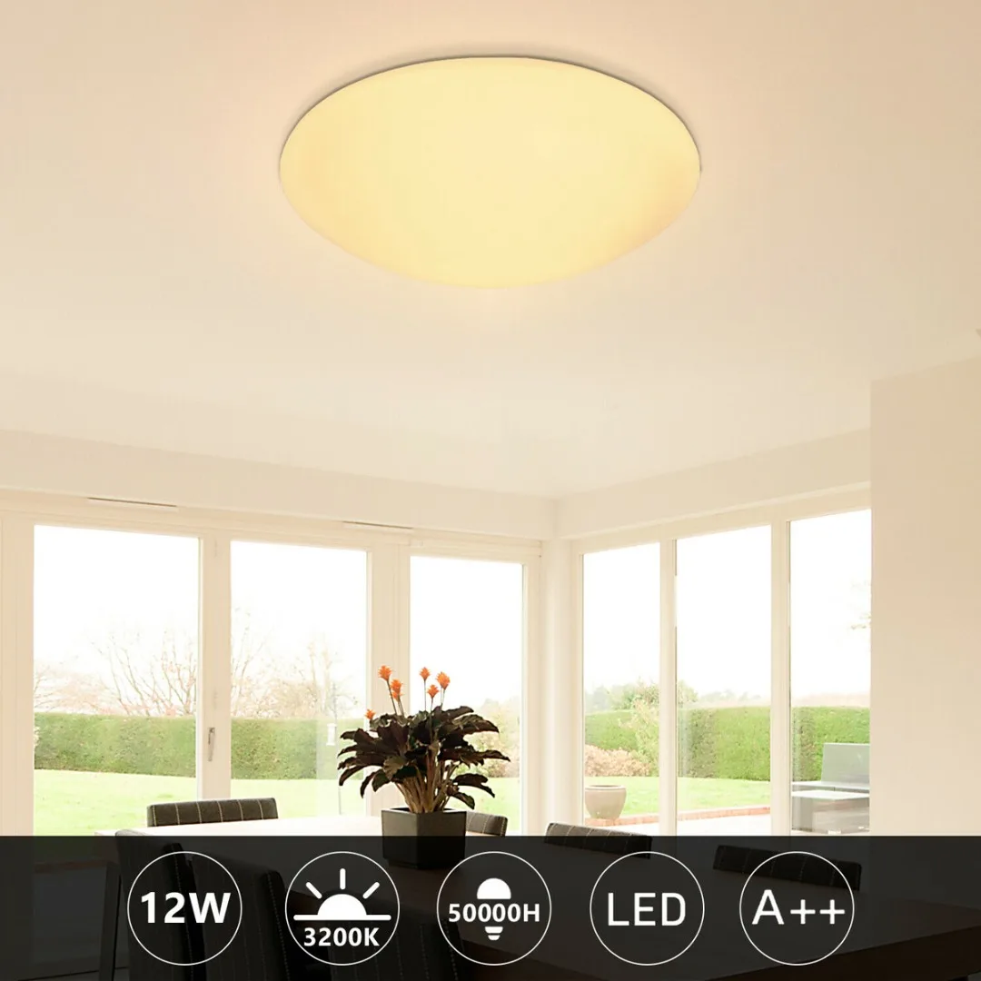 Mayitr Down Light Surface Mount Panel Lamp 12W LED Motion Detector Sensor Home Bathroom Ceiling Light Warm White Lamp
Mayitr Down Light Surface Mount Panel Lamp 12W LED Motion Detector Sensor Home Bathroom Ceiling Light Warm White Lamp