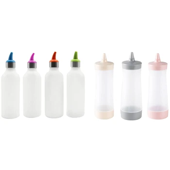 3 Pcs Condiment Squeeze Bottles, Jam Squeeze Bottle & 4 Pack Condiment Squeeze Bottles, Jam Squeeze Bottle
3 Pcs Condiment Squeeze Bottles, Jam Squeeze Bottle & 4 Pack Condiment Squeeze Bottles, Jam Squeeze Bottle
