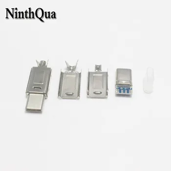 1set 4P Nickel Plated USB C OTG to DIY Repairs Type C Male to USBC Cable Adapter for MacBook Pro Samsung
1set 4P Nickel Plated USB C OTG to DIY Repairs Type C Male to USBC Cable Adapter for MacBook Pro Samsung