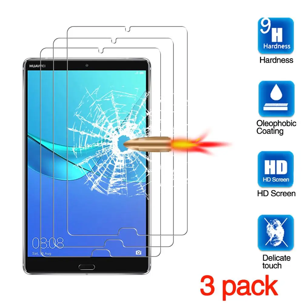 

for Huawei Mediapad M5 8.4" SHT-W09 SHT-L09 SHT-AL09 Screen Protector, Tablet Protective Film Anti-Scratch Tempered Glass
