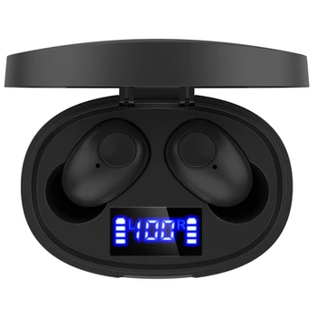 T15 TWS Bluetooth Earphone V5.0 Wireless Stereo Digital Display Charging Compartment Bluetooth Headphones
T15 TWS Bluetooth Earphone V5.0 Wireless Stereo Digital Display Charging Compartment Bluetooth Headphones