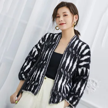 Women Autumn And Winter 2019 Loose Striped Knitted Casual Cardigans Puff Sleeve Female Sweater Cardigans
Women Autumn And Winter 2019 Loose Striped Knitted Casual Cardigans Puff Sleeve Female Sweater Cardigans