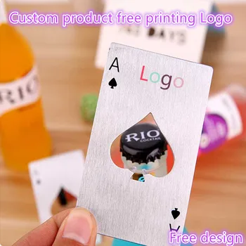 100pcs customize Free print logo Stainless steel Beer Bottle Opener Multifunction Portable Wine opener laser LOGO
100pcs customize Free print logo Stainless steel Beer Bottle Opener Multifunction Portable Wine opener laser LOGO
