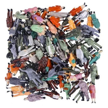 100Pcs 1:87 Scale Miniature Standing /Sitting Figures Model for Sand Table Model Accessories - Random Color and Type
100Pcs 1:87 Scale Miniature Standing /Sitting Figures Model for Sand Table Model Accessories - Random Color and Type