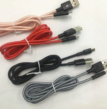 2m 6ft for 5/6/7 Braided USB Cable V8 Micro USB Data Line Sync Charger Cable Cord Weave Rope Data Line For Smart phone Type C ca
2m 6ft for 5/6/7 Braided USB Cable V8 Micro USB Data Line Sync Charger Cable Cord Weave Rope Data Line For Smart phone Type C ca