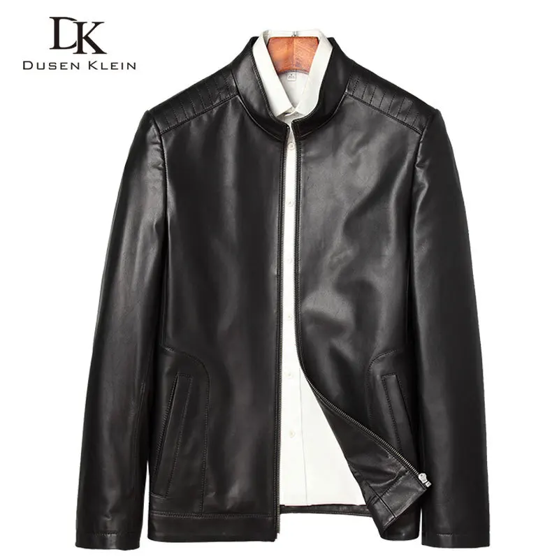 Men Genuine Leather Jacket Real Sheepskin Jakcets Casual Short Black Stand Collar Pockets 2020 Spring Jacket for Man J7865
Men Genuine Leather Jacket Real Sheepskin Jakcets Casual Short Black Stand Collar Pockets 2020 Spring Jacket for Man J7865