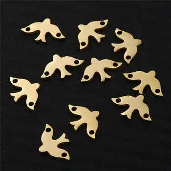 Stainless steel double hole animal accessories bird swallow DIY bracelet making material accessories for decoration
Stainless steel double hole animal accessories bird swallow DIY bracelet making material accessories for decoration