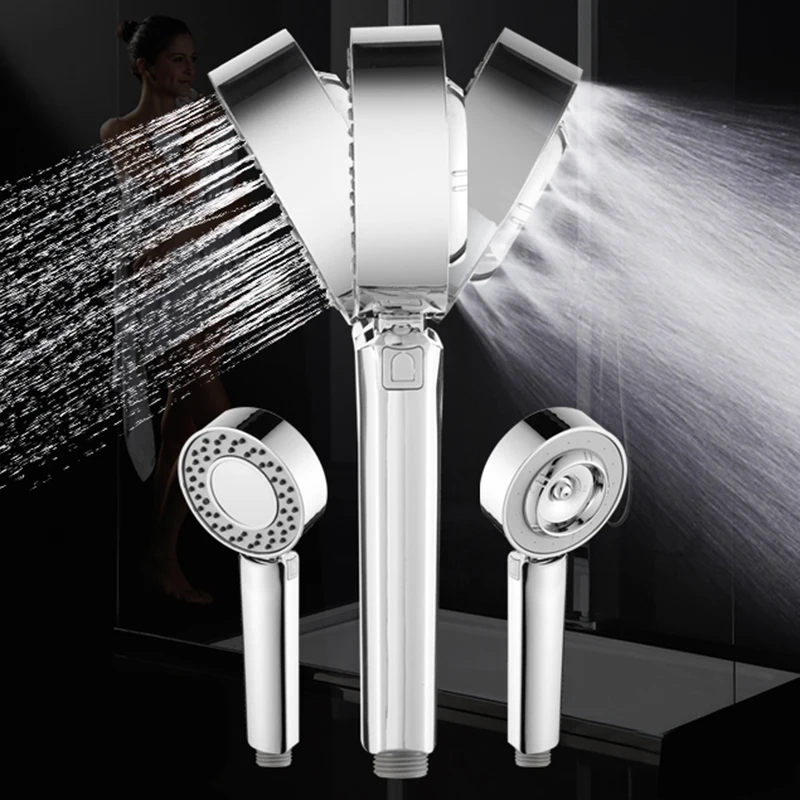 Double-sided Dual Function Shower Head High Pressure Handheld Hand Shower Water Saving Round ABS Chrome Booster Bath Shower B007
Double-sided Dual Function Shower Head High Pressure Handheld Hand Shower Water Saving Round ABS Chrome Booster Bath Shower B007