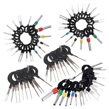 70 Pcs Terminal Removal Key Tool, Terminal Pin Extractor Puller Repair Remover Key Tools for Most Connector Terminal
70 Pcs Terminal Removal Key Tool, Terminal Pin Extractor Puller Repair Remover Key Tools for Most Connector Terminal