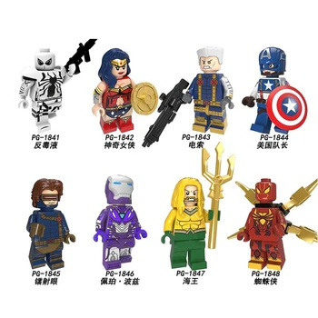 8Pcs/Set Super Heroes Series Anti-Venom Wonder Woman Figures Building Blocks Compatible LEGO Dolls Model Toys For Children Gift
8Pcs/Set Super Heroes Series Anti-Venom Wonder Woman Figures Building Blocks Compatible LEGO Dolls Model Toys For Children Gift