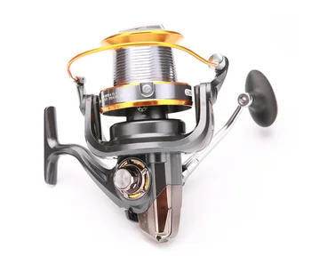 Fishing Tackle Accessory Metal Spinning Fishing Reel 4.11:1 12+1BB Ball Bearings 9000 Series Boat Rock Sea Fishing Spinning Reel
Fishing Tackle Accessory Metal Spinning Fishing Reel 4.11:1 12+1BB Ball Bearings 9000 Series Boat Rock Sea Fishing Spinning Reel